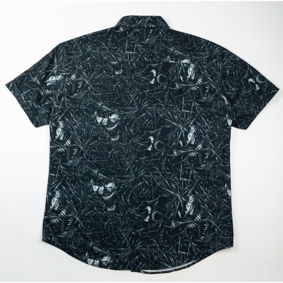 RSVLTS Marvel We Are Venom Shirt Men's XL Button-Up Graphic Print Kunuflex - Picture 4 of 14